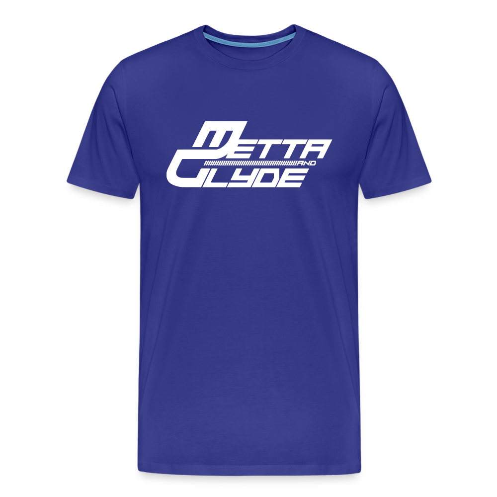 Official Metta & Glyde Mens Logo T-Shirt [Royal Blue] - royal blue