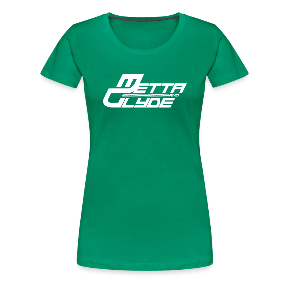 Official Metta & Glyde Womens Logo T-Shirt [Kelly Green] - kelly green