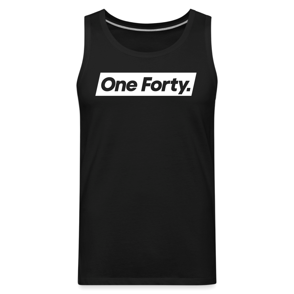 Official One Forty Mens Logo Vest [Black] - black