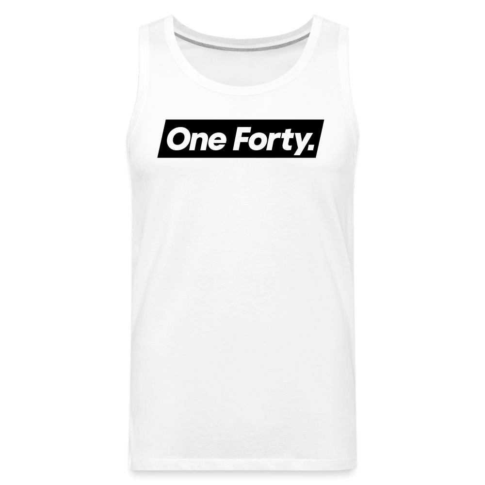 Official One Forty Mens Logo Vest [White] - white