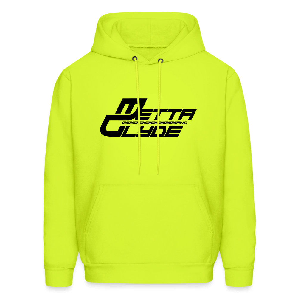 Official Metta & Glyde Unisex Logo Hoodie [Safety Green] - safety green