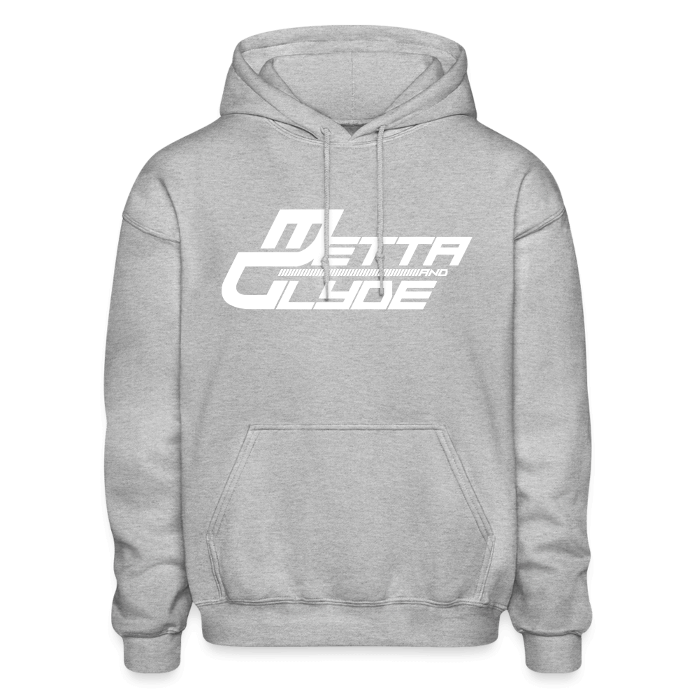 Official Metta & Glyde Unisex Logo Hoodie [Ash] - heather gray