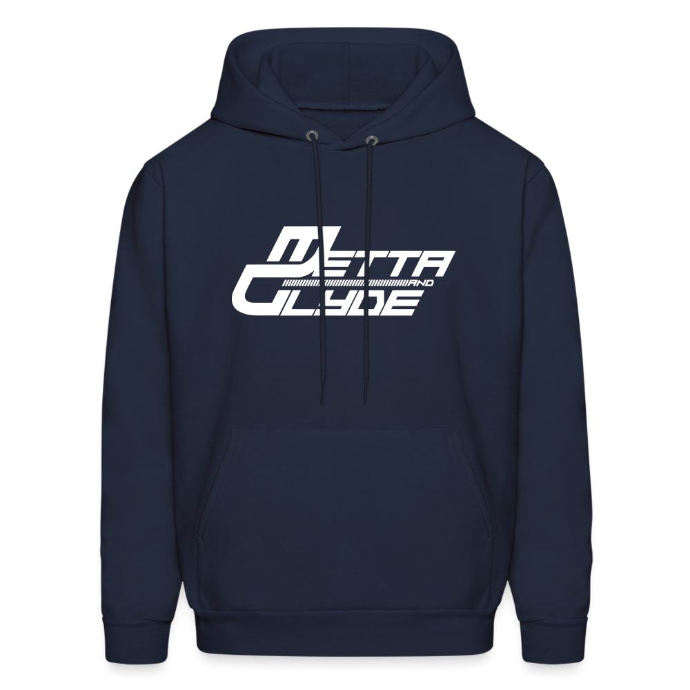 Official Metta & Glyde Unisex Logo Hoodie [Navy] - navy