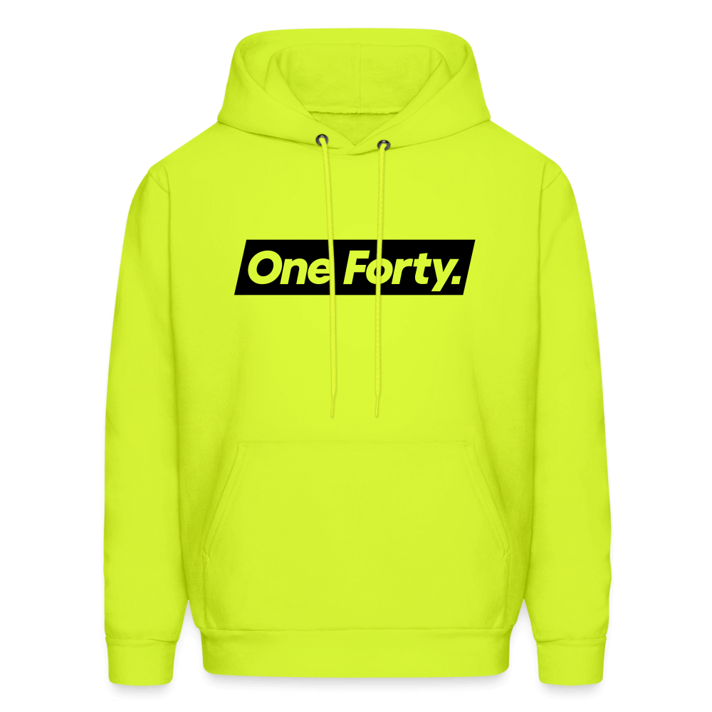 Official One Forty Unisex Logo Hoodie [Safety Green] - safety green