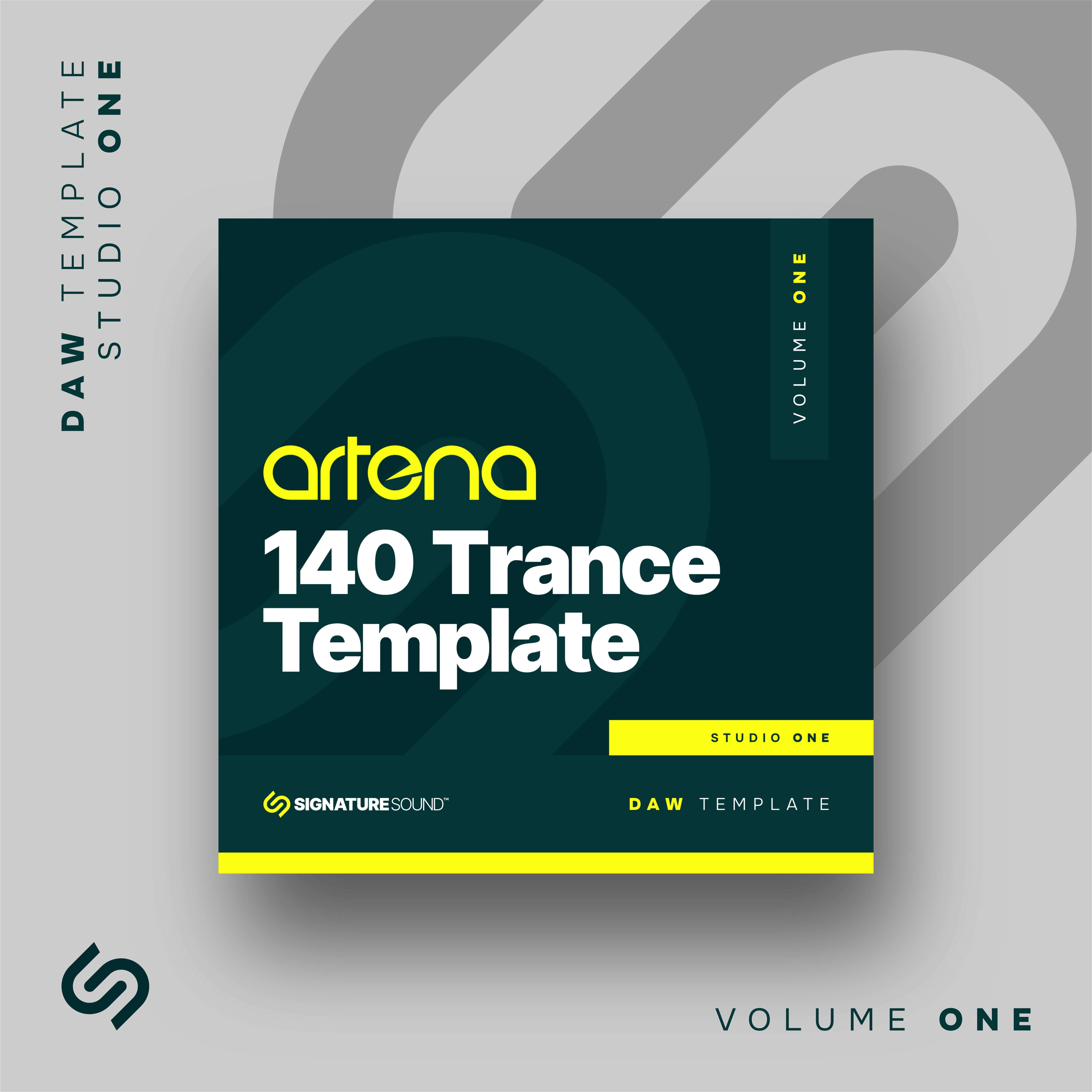 Artena 140 Trance Template [Studio One] Volume One