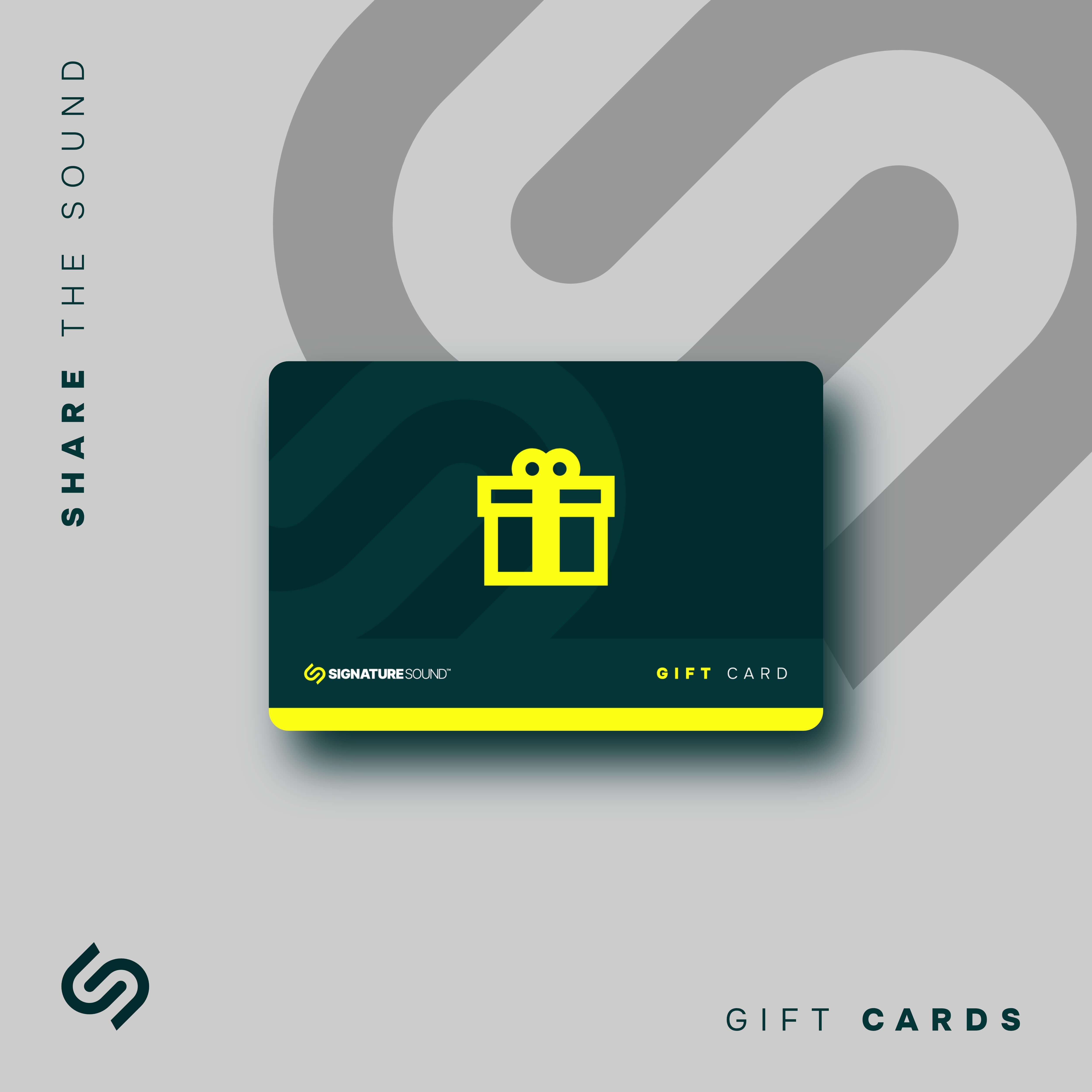 MAG Signature Sound Gift Cards