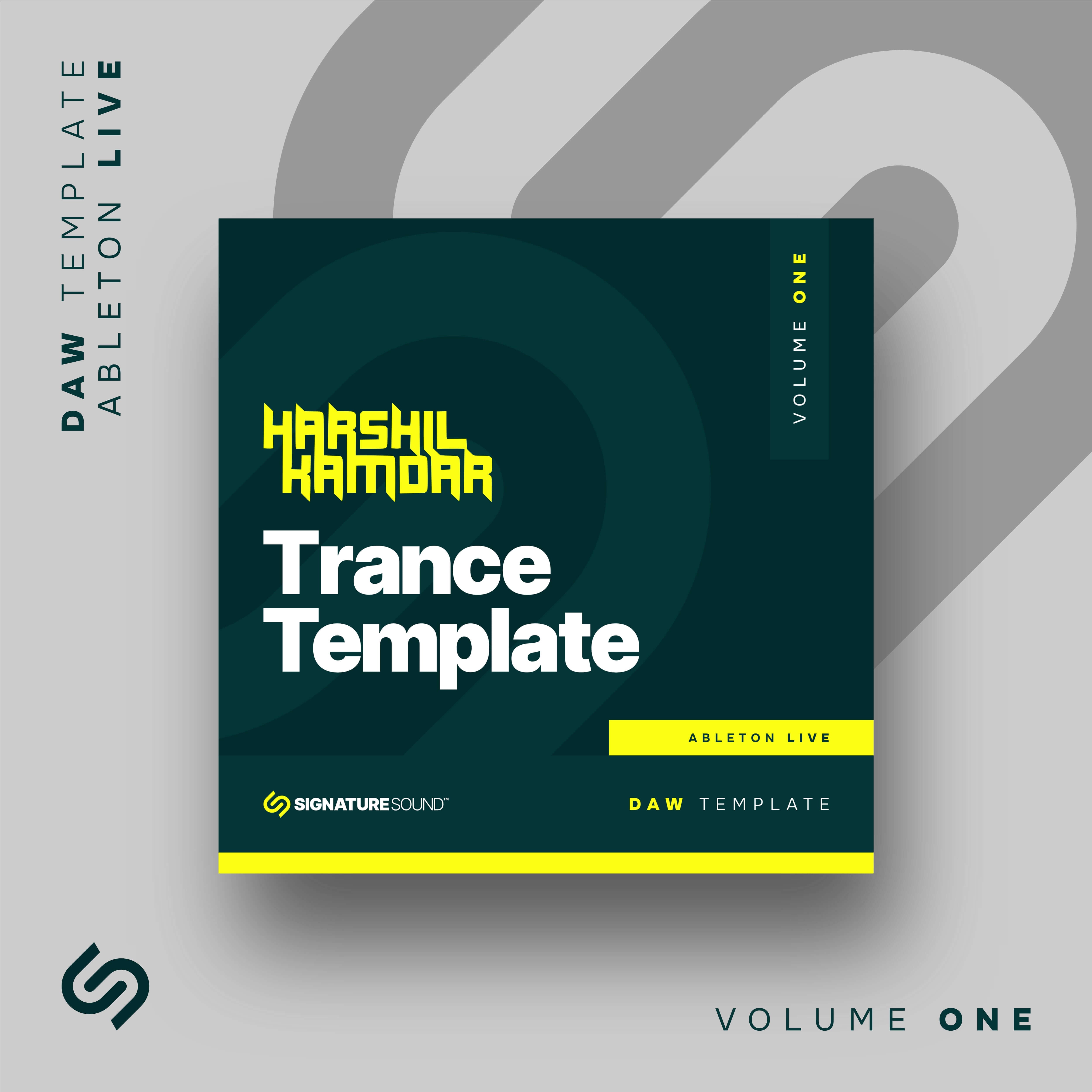 Harshil Kamdar Trance Template [Ableton Live] Volume One