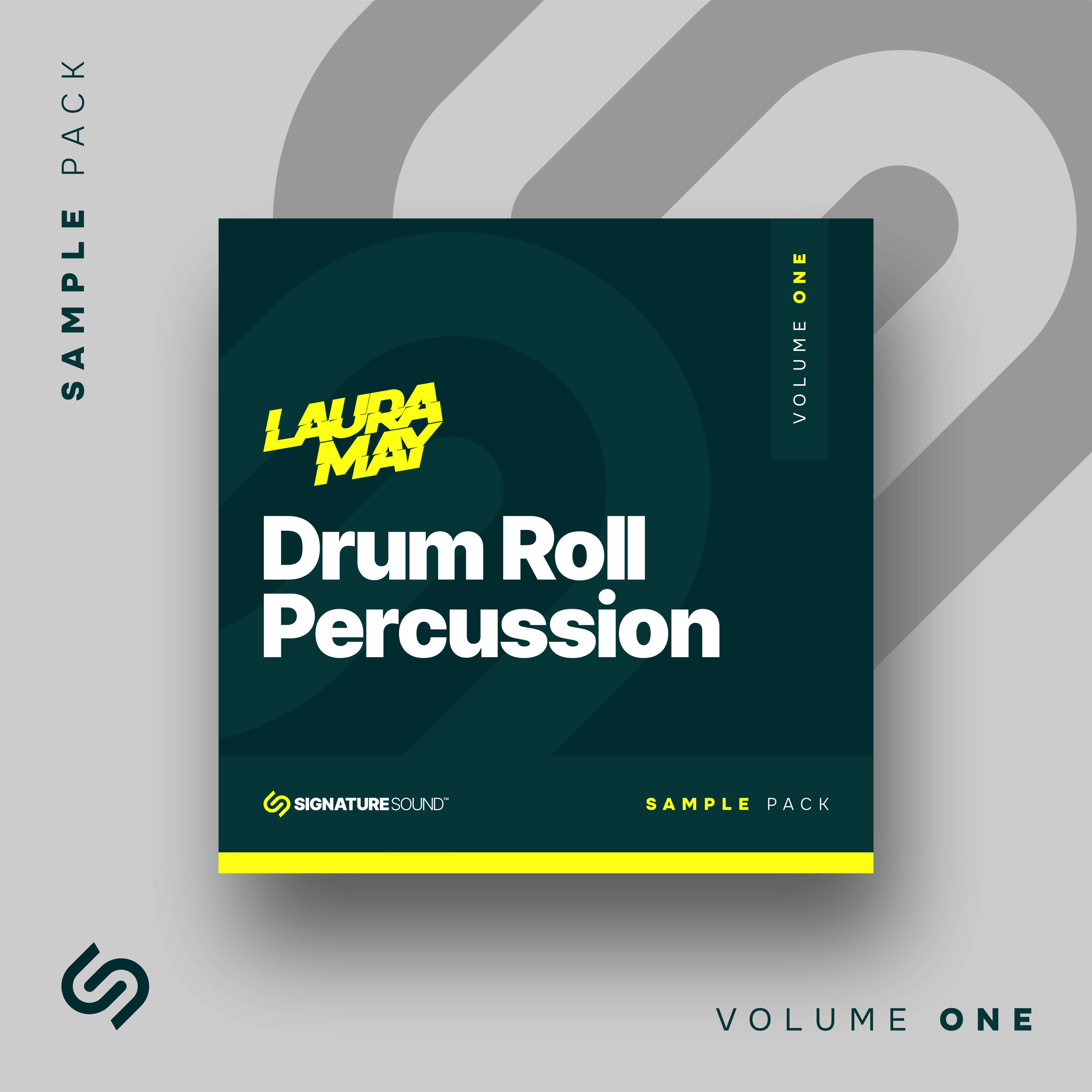 Laura May Drum Roll Percussion [Sample Pack] Volume One