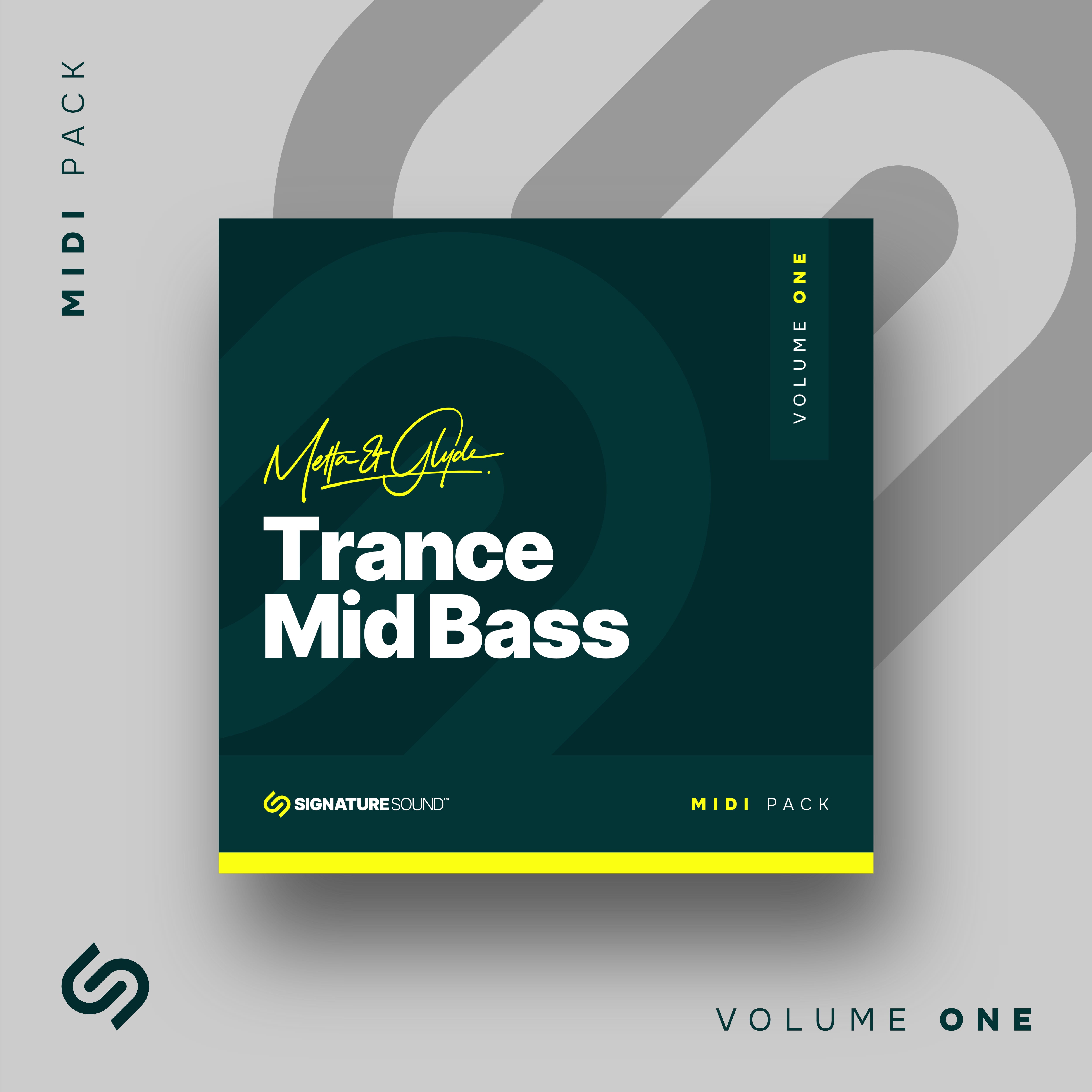 Metta and Glyde Trance Mid Bass [Midi Pack] Volume One