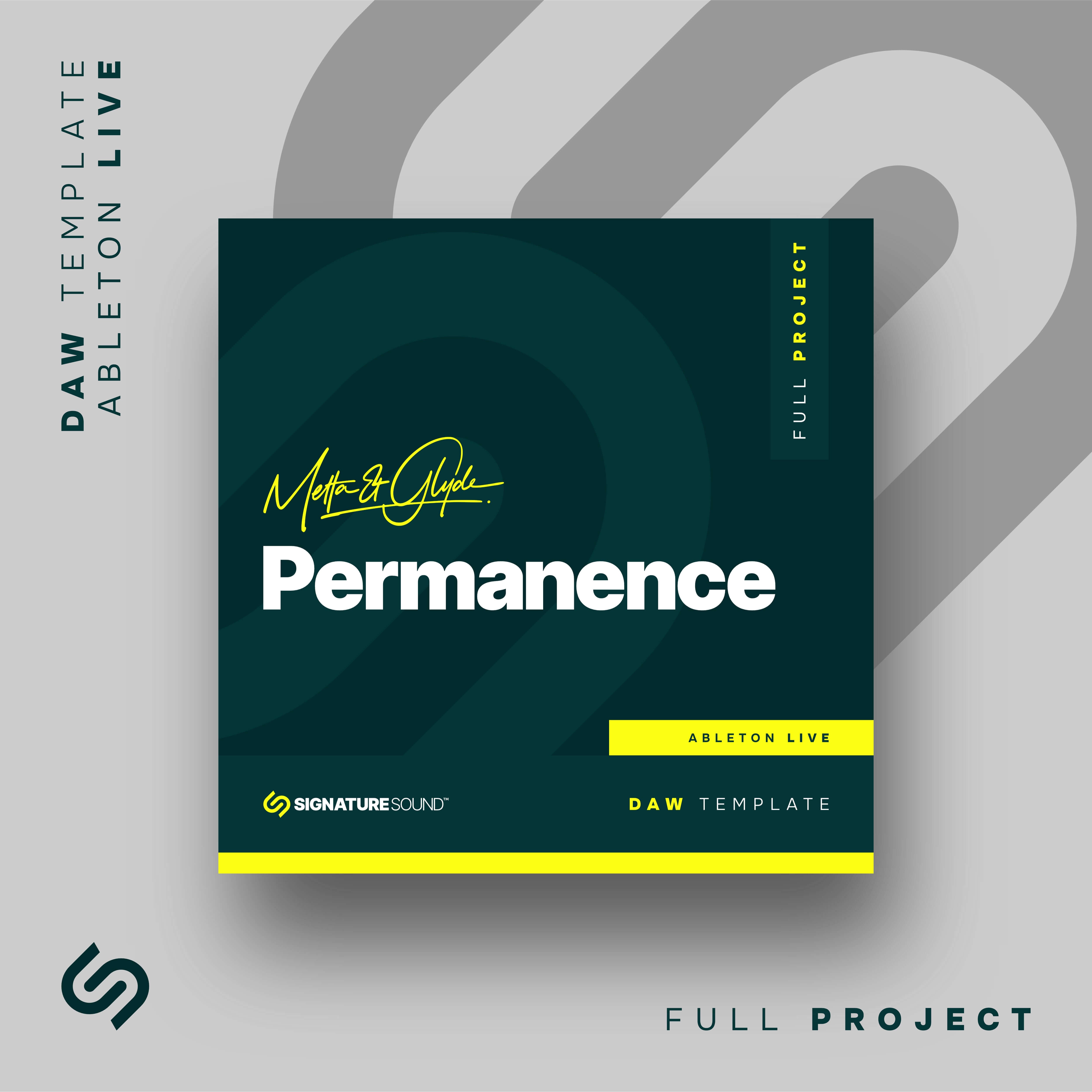  Metta & Glyde Permanence Full Project Template [Ableton Live]