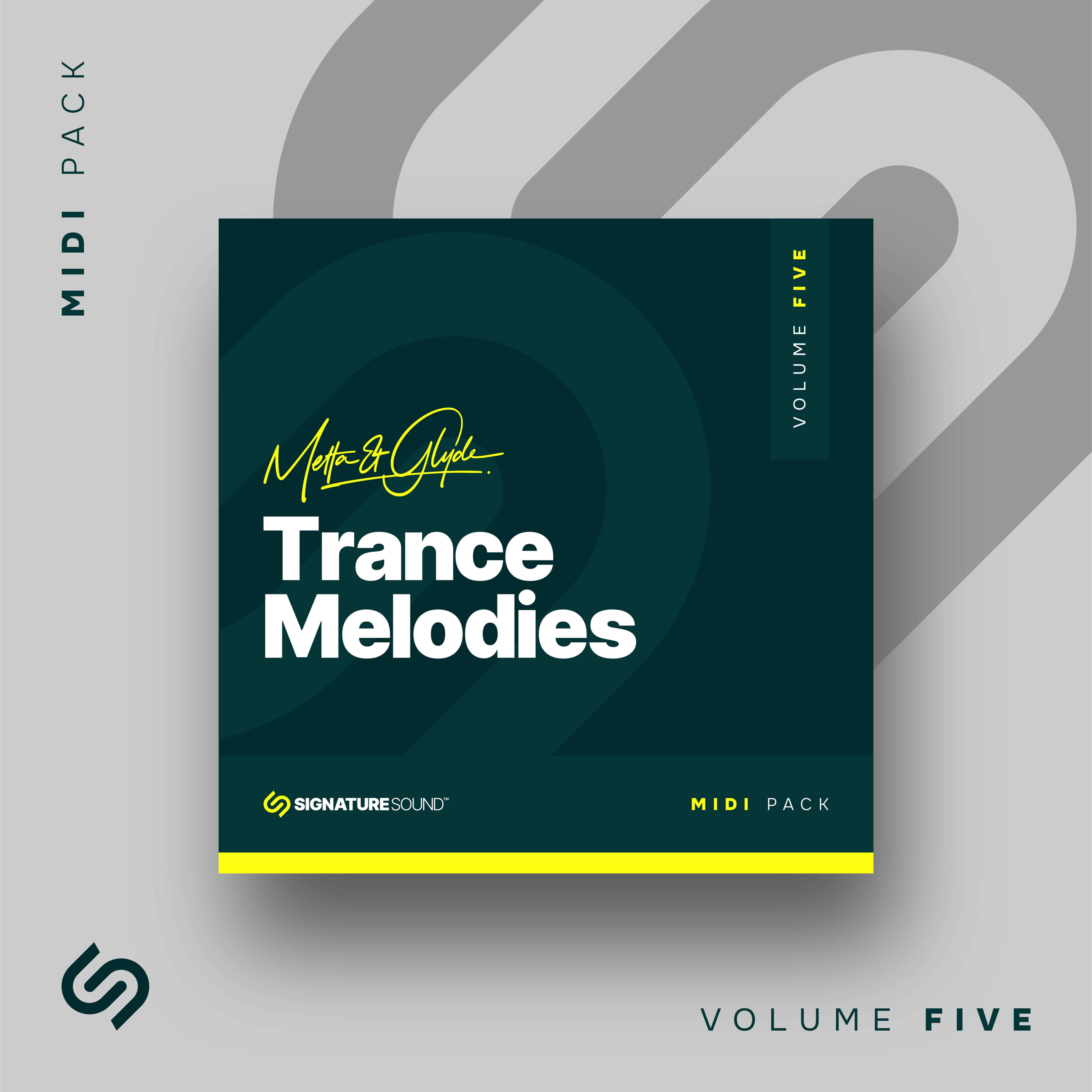 Metta & Glyde Trance Melodies [MIDI Pack] Volume Five